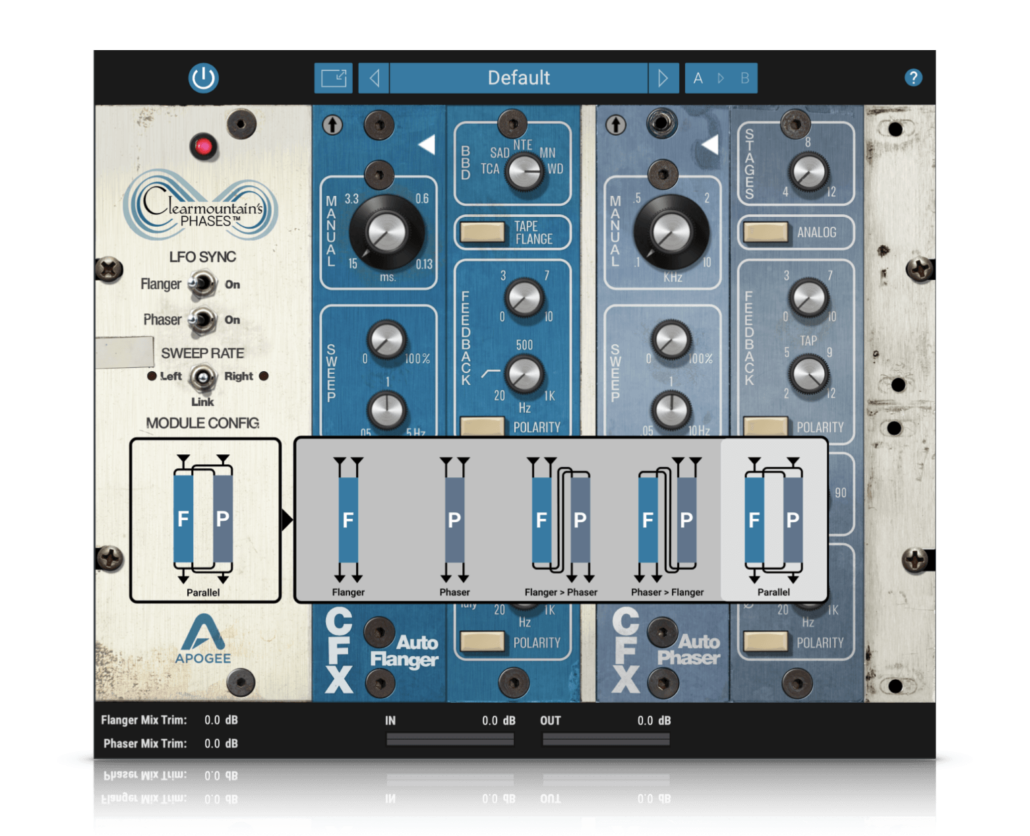 Apogee Clearmountain's Phases Plugin